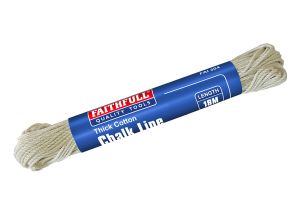Faithfull Thick Cotton Chalk Line 18M - (Box 12) from WEBBS Builders Merchants