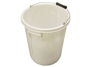 Faithfull 25 Litre White Bucket from WEBBS Builders Merchants