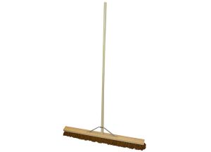 Faithfull Soft Coco Broom 900mm with Handle & Stay from WEBBS Builders Merchants