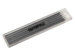 Faithfull Pencil Marking Set Refill Pack - Black x 6 from WEBBS Builders Merchants