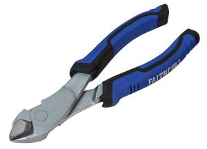 Faithfull Diagonal Cutting Pliers Heavy-Duty - Blue from WEBBS Builders Merchants