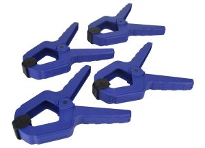 Faithfull Spring Clamps - Pack of 4 from WEBBS Builders Merchants