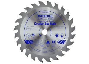 Faithfull TCT Circular Saw Blades 180mm from WEBBS Builders Merchants