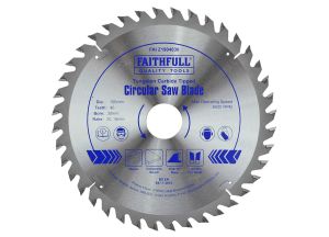 Faithfull TCT Circular Saw Blades 190mm from WEBBS Builders Merchants