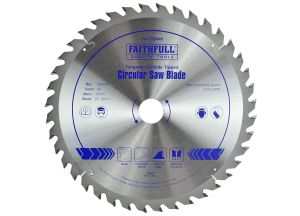 Faithfull TCT Circular Saw Blades 254mm from WEBBS Builders Merchants