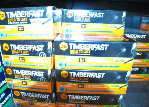 Timberfast Flush Head 200mm Box of 50 from WEBBS Builders Merchants
